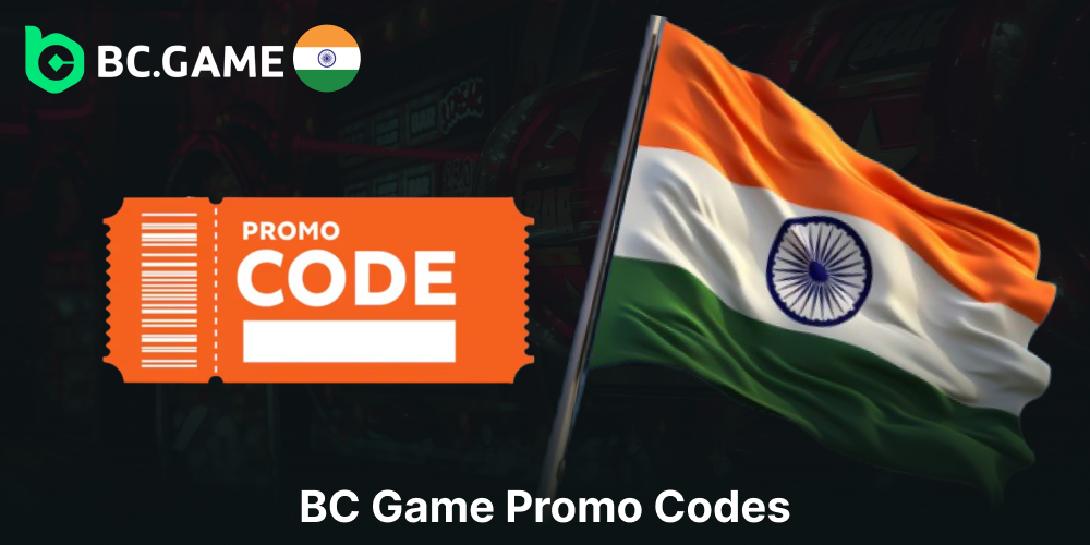 BC Game promocodes available for players from India